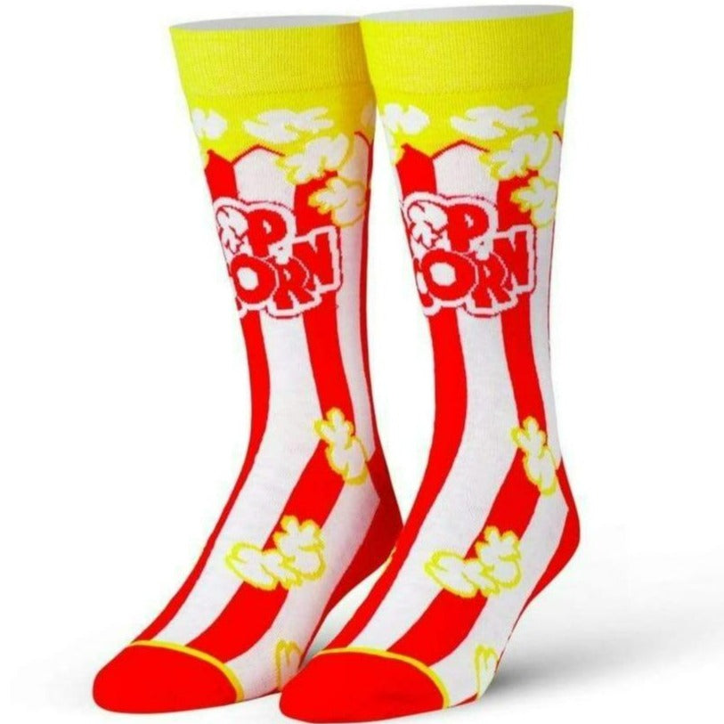 Popcorn Men&#39;s Crew Sock Red