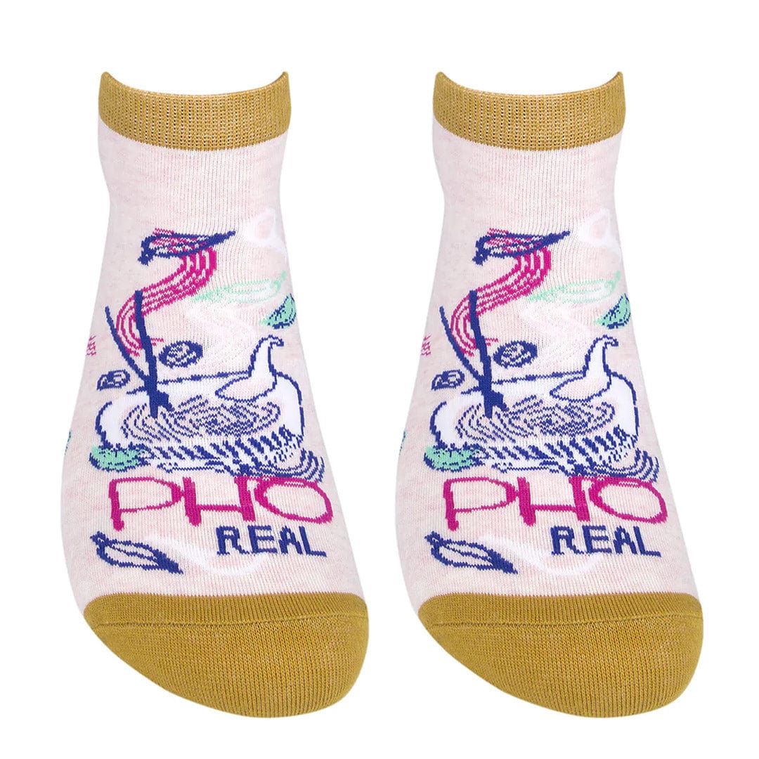 Pho Real Unisex Ankle Socks Multi