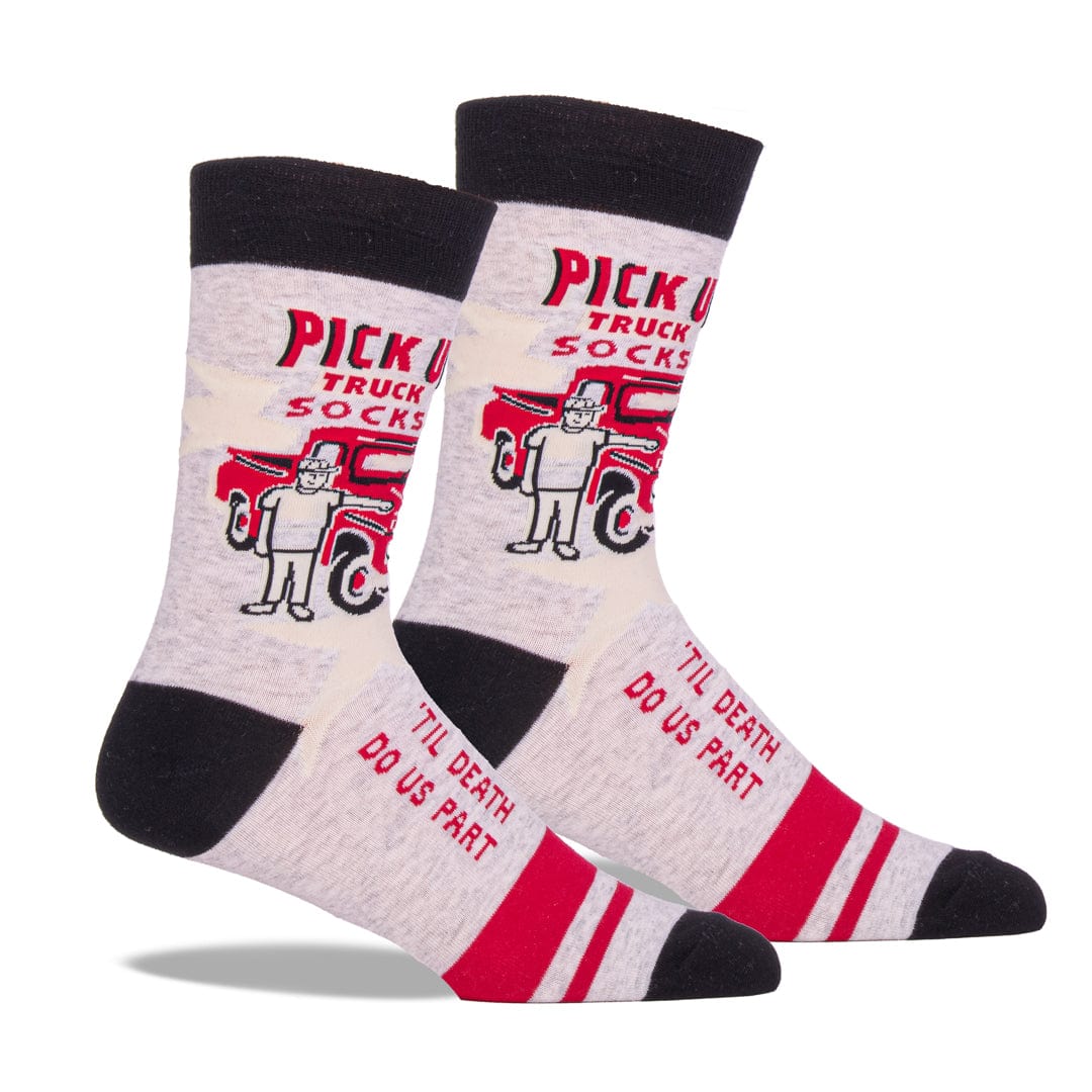 Pick-Up Trucks Socks Men’s Crew Sock tan