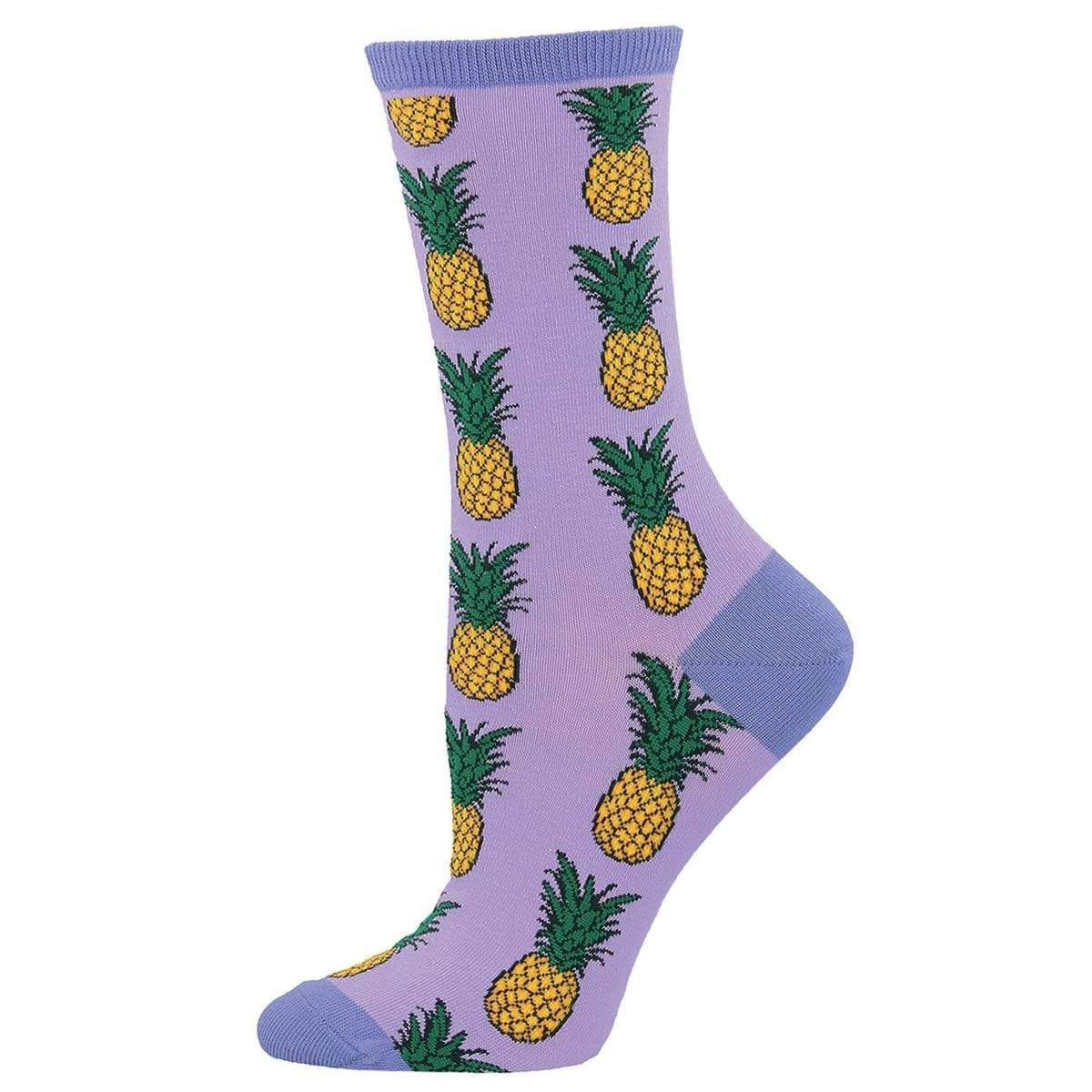 Pineapple Women&#39;s Crew Sock Lavender