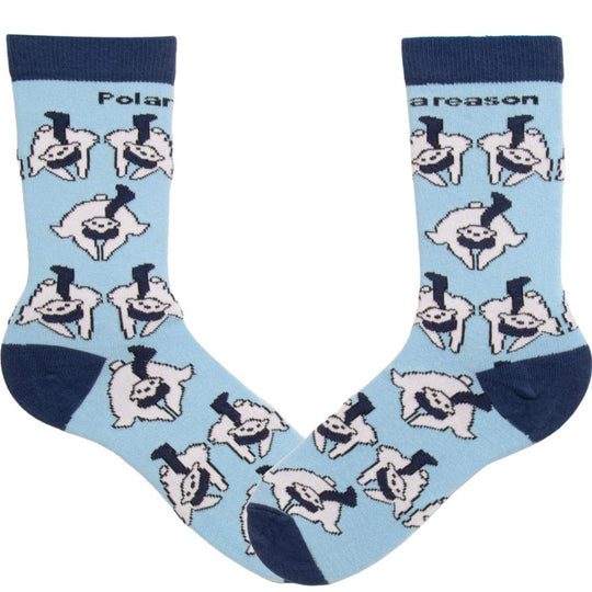 Polar Plunge Socks for the Special Olympics Women's / Light Blue