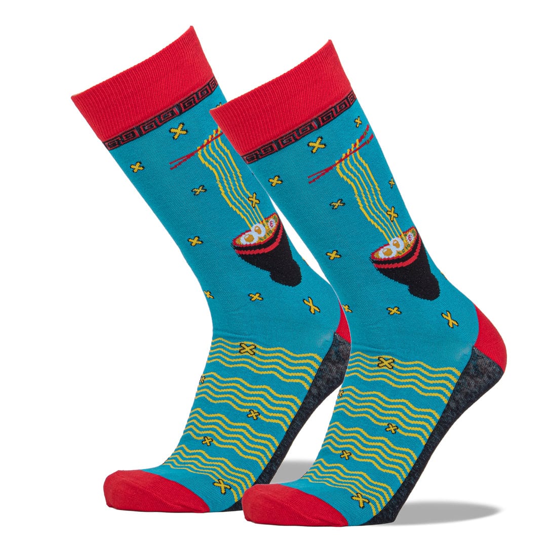 Ramen Men&#39;s Socks Blue / Red / Black