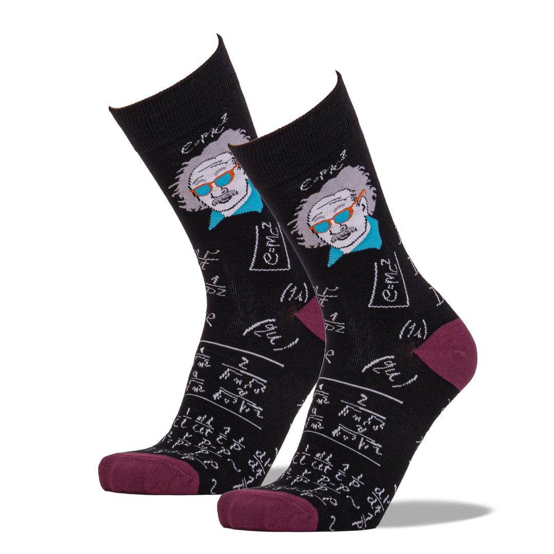 Relatively Cool Socks Men’s Crew Sock Black