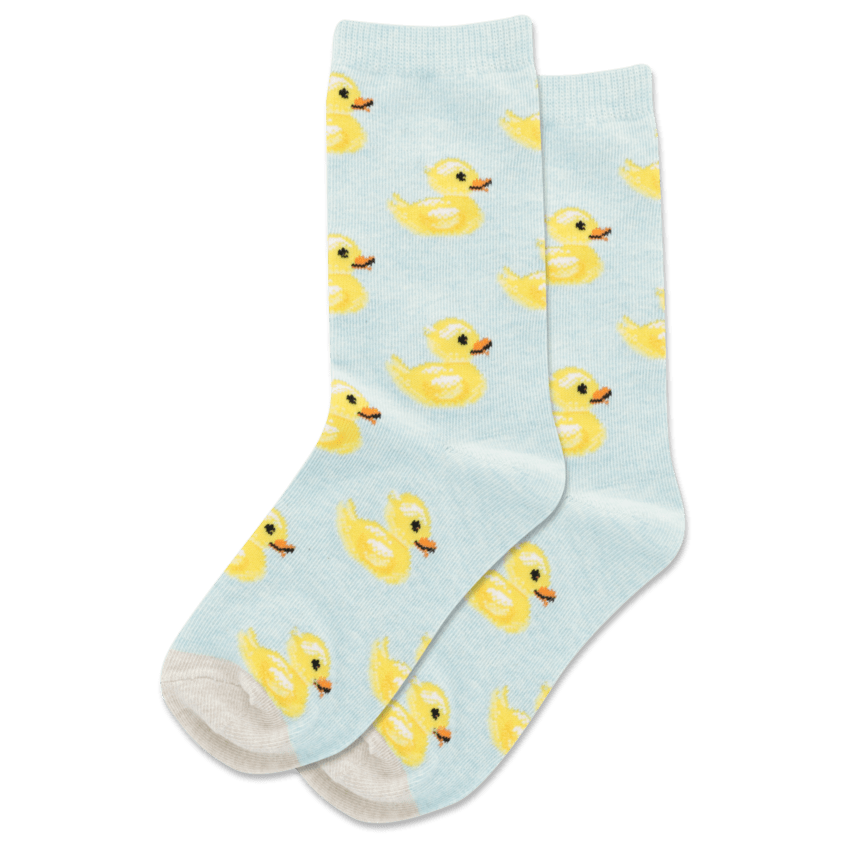 Rubber Duck Kids Crew Sock Mint
