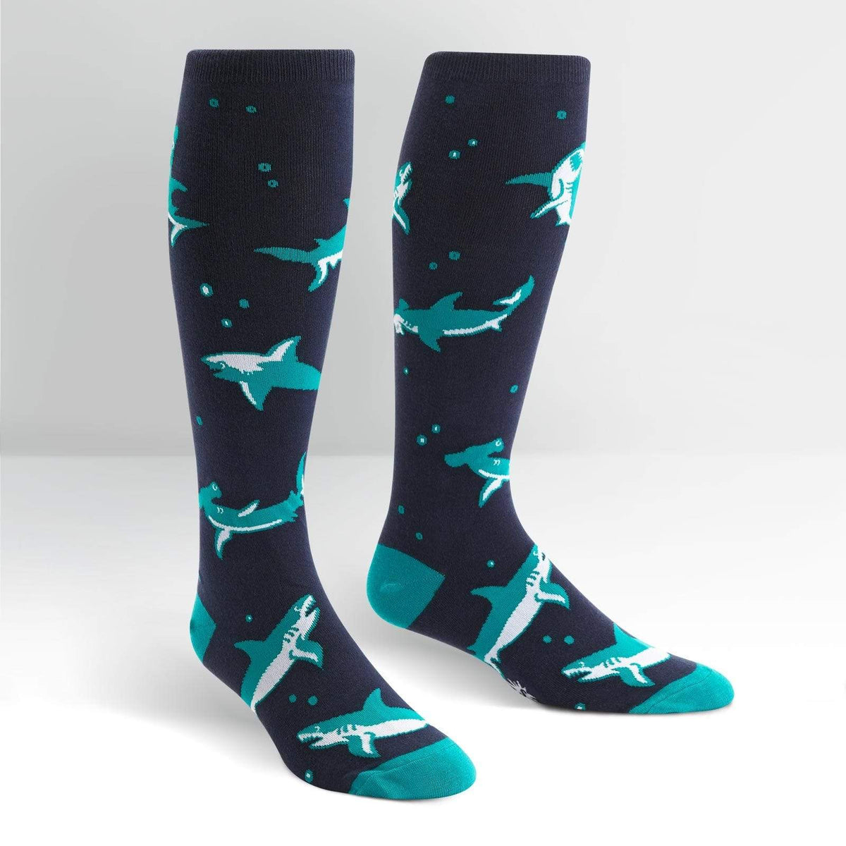 Shark Fest Socks Wide Calf Women&#39;s Knee High Sock