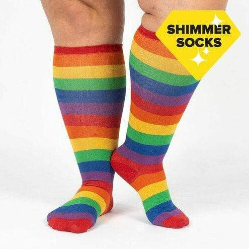 Stretch It March With Pride Knee High Socks Multi