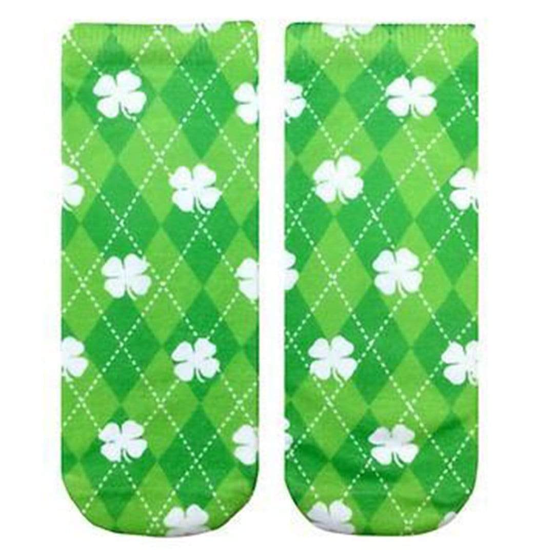 Shamrock Socks - Ankle Sock Green