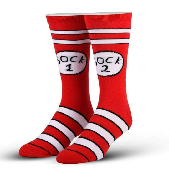 Sock 1 Sock 2 Crew Sock Men's / Red