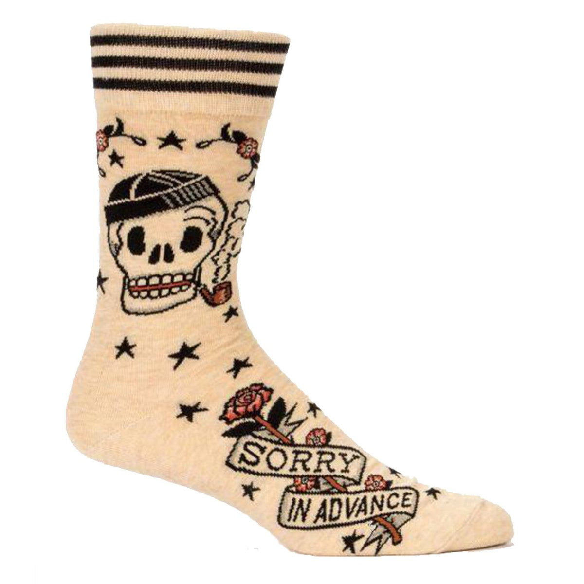 Sorry in Advance Socks Men’s Crew Sock tan
