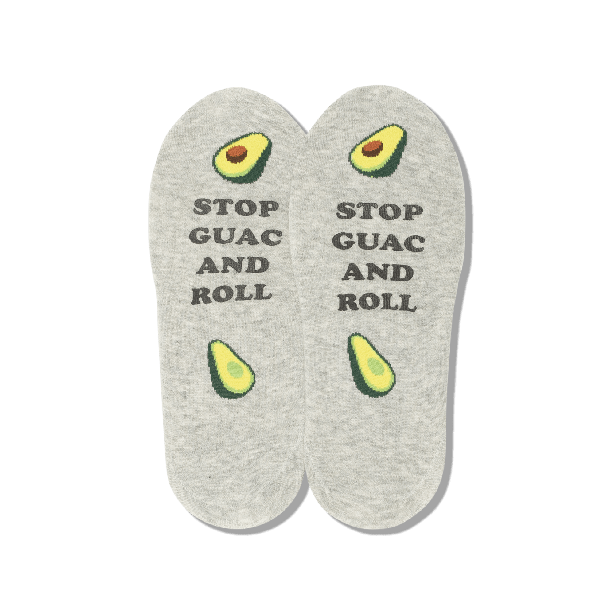 Stop Guac and Roll No Show Socks for Women Johns Crazy Socks