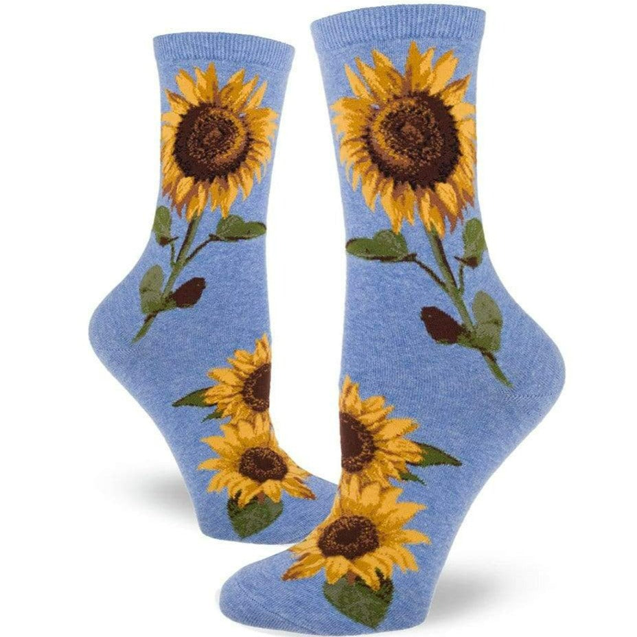 Sunflower Women's Crew Sock Blue
