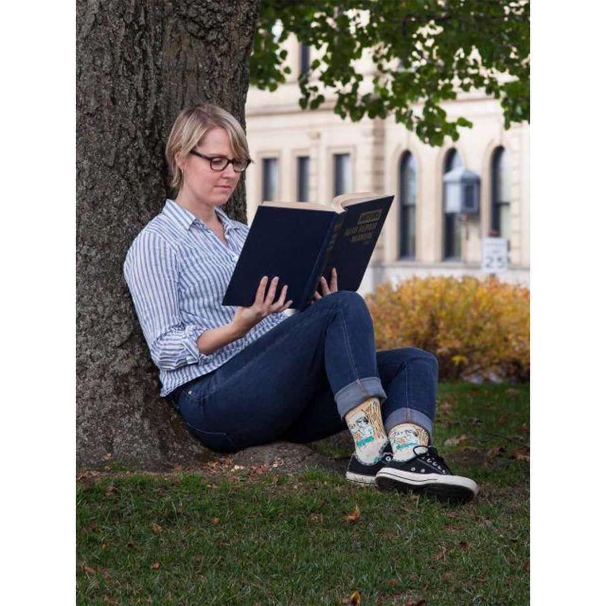 Sup Nerd Socks Women&#39;s Crew Sock tan