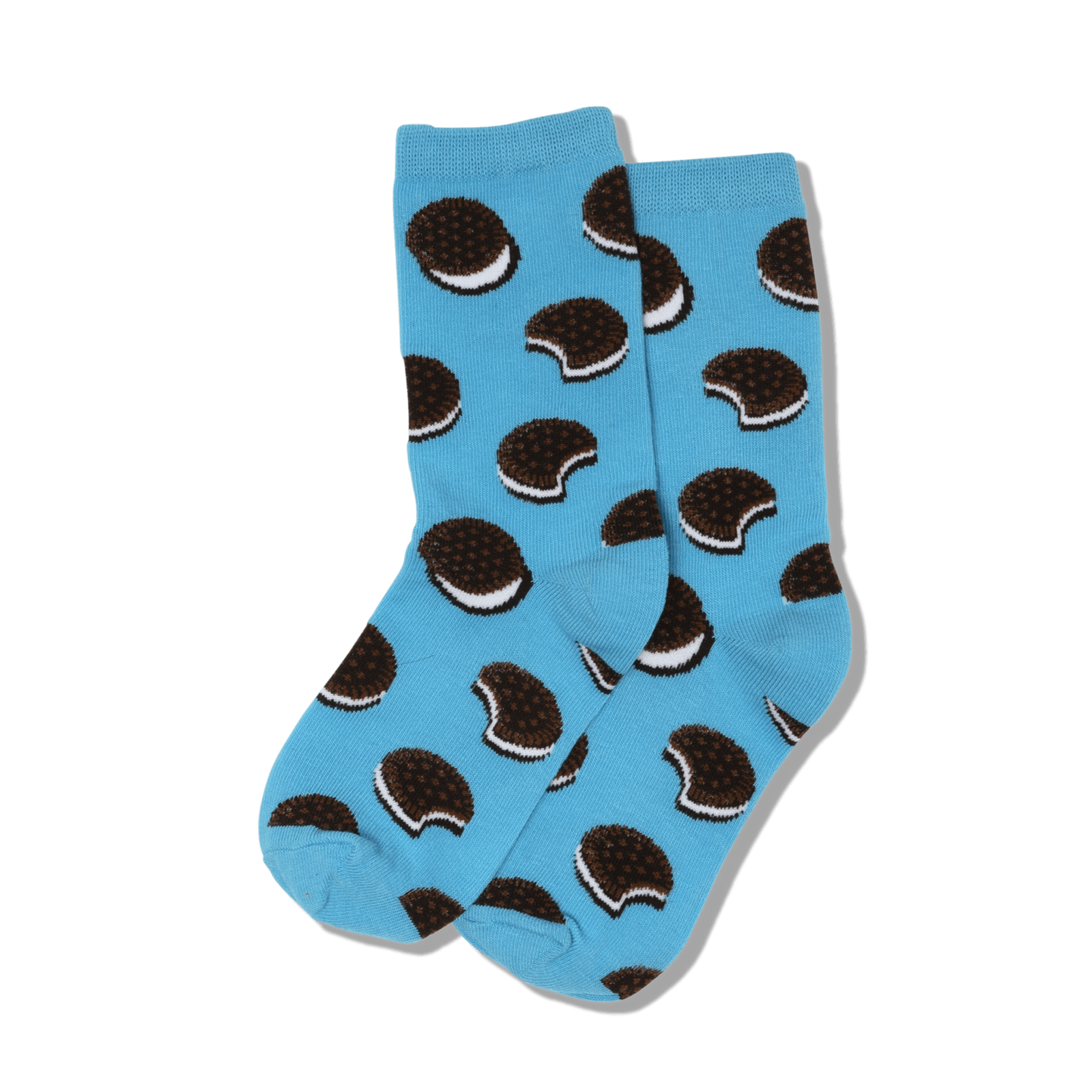Sandwich Cookie Kids Crew Sock Blue
