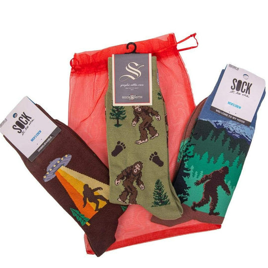 Sasquatch Fan Club Gift Bag For Him Multi