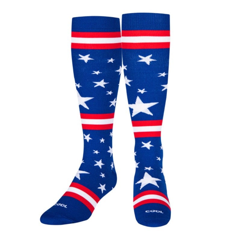 Stars and Stripes Men&#39;s Compression Socks Multi