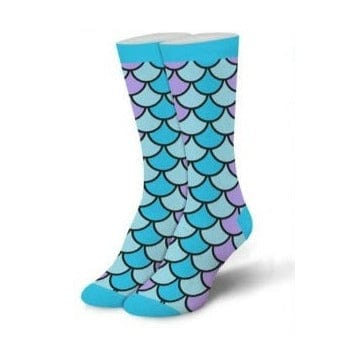 Mermaid Fin Women's Crew Socks Multi