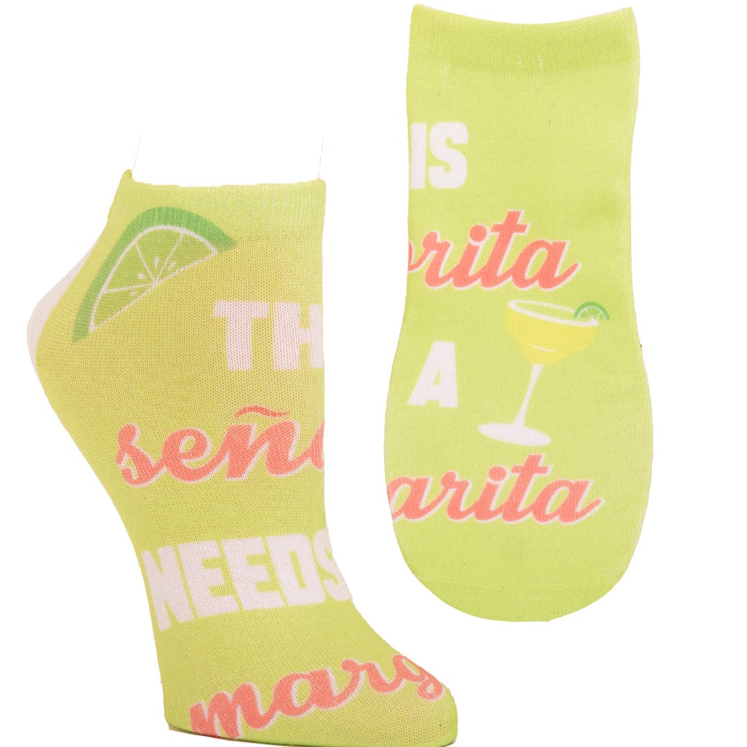 Senorita Margarita Ankle Sock Green