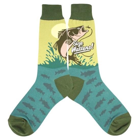 Size Matters Socks Men’s Crew Sock green