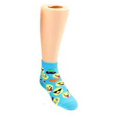 Emoji Socks - Women&#39;s Ankle Sock Lavender