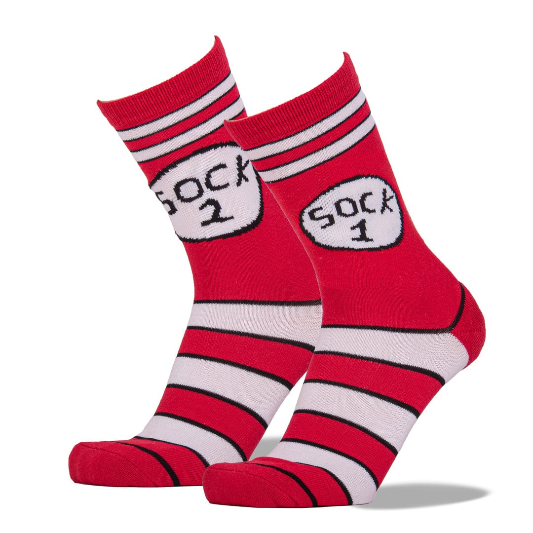 Sock 1 Sock 2 Crew Sock Men&#39;s / Red