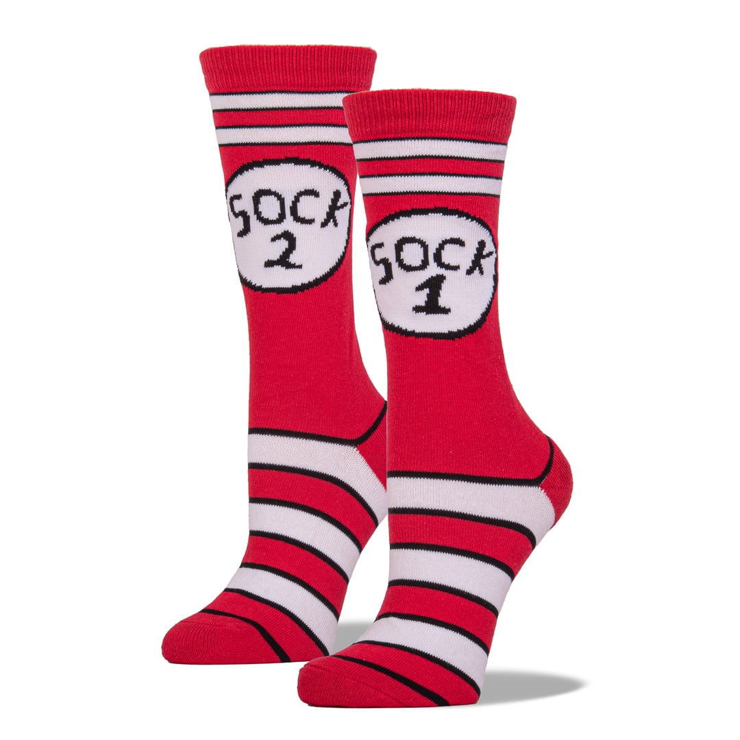 Sock 1 Sock 2 Crew Sock Women's / Red