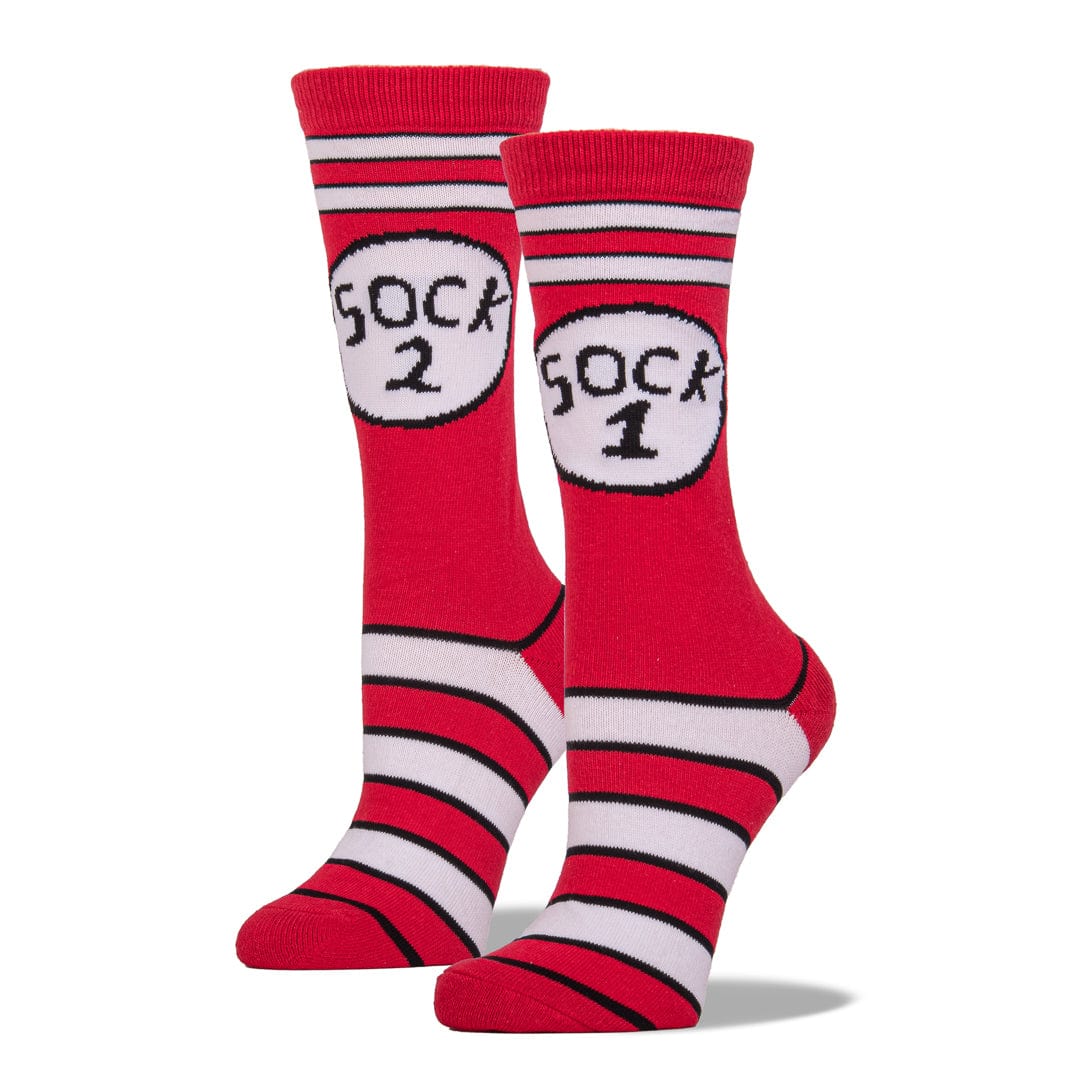 Sock 1 Sock 2 Crew Sock Women&#39;s / Red