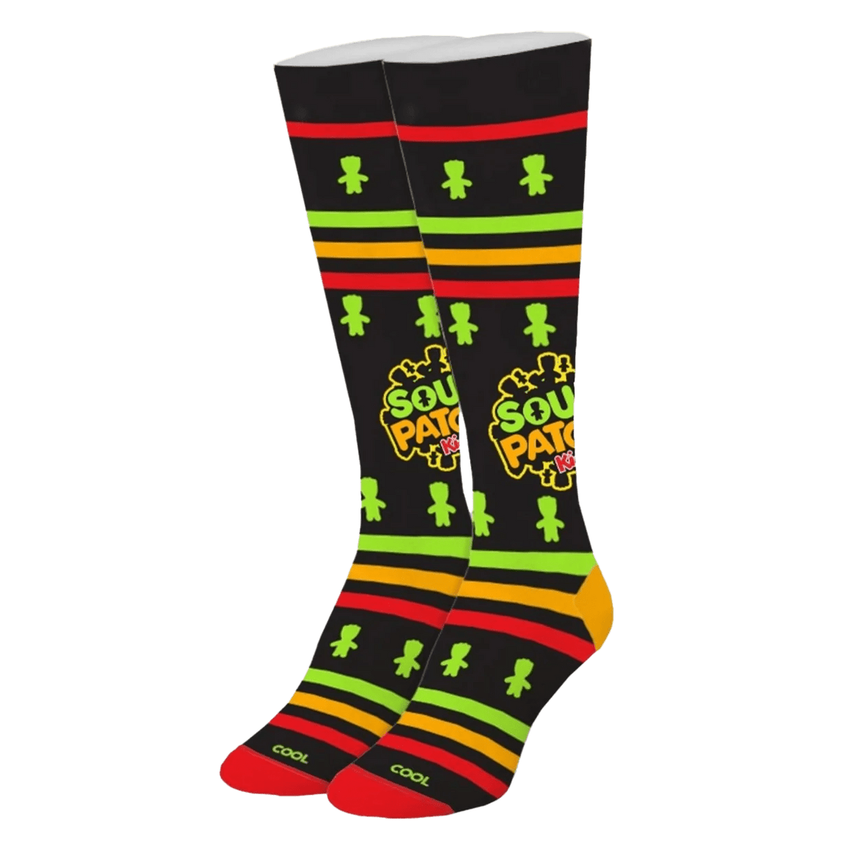 Sour Patch Kids Women&#39;s Compression Socks Green
