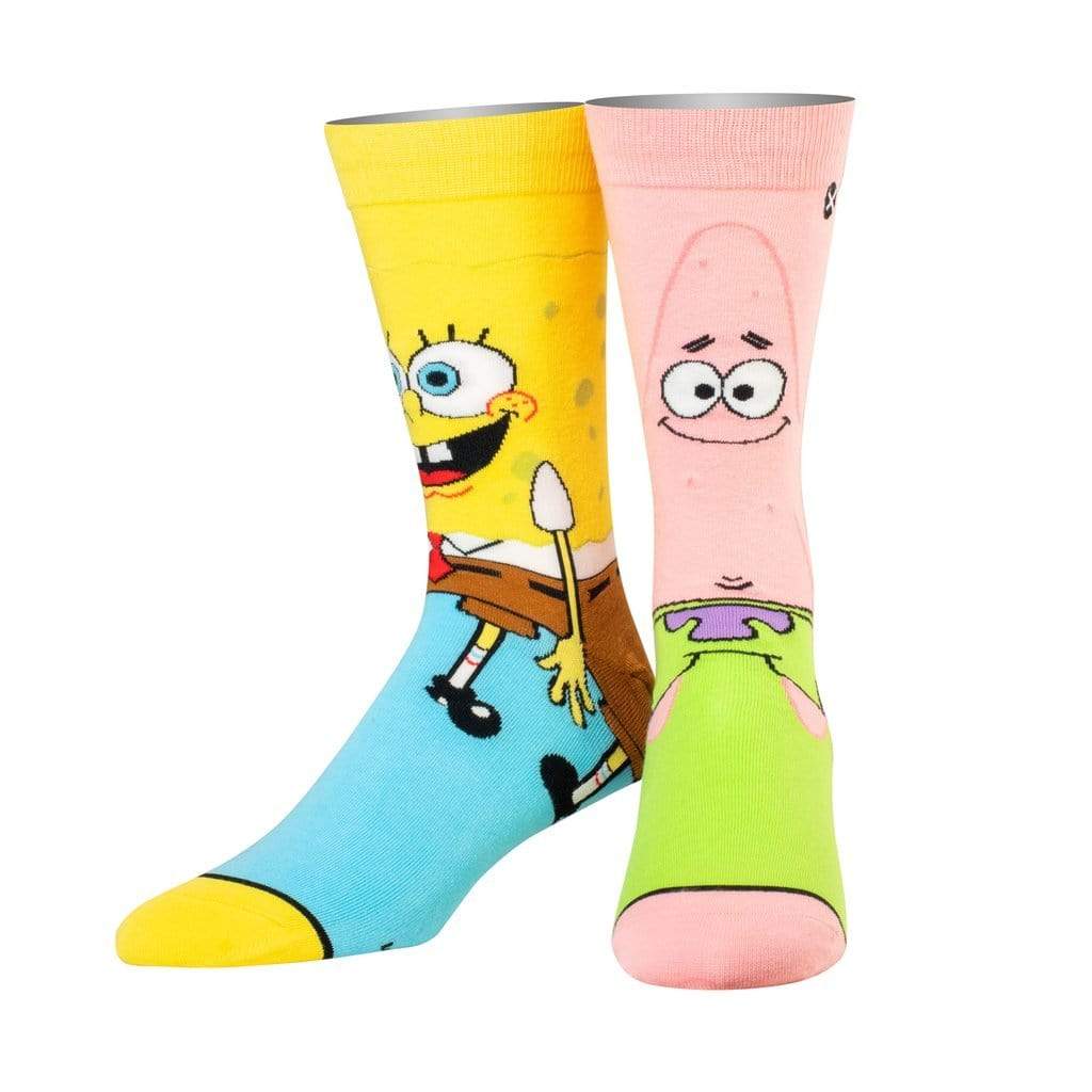 Spongebob &amp; Patrick Socks Crew Sock Multi / Mens