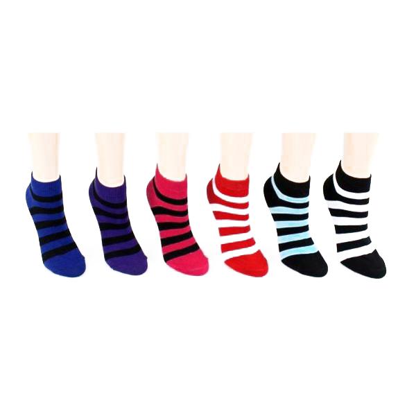 Stripe Print - Women&#39;s Ankle Sock