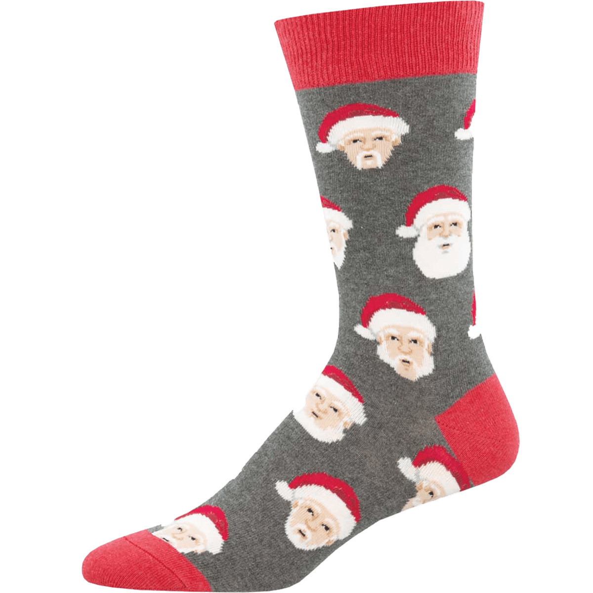 Styling Santa Men&#39;s Crew Sock Grey