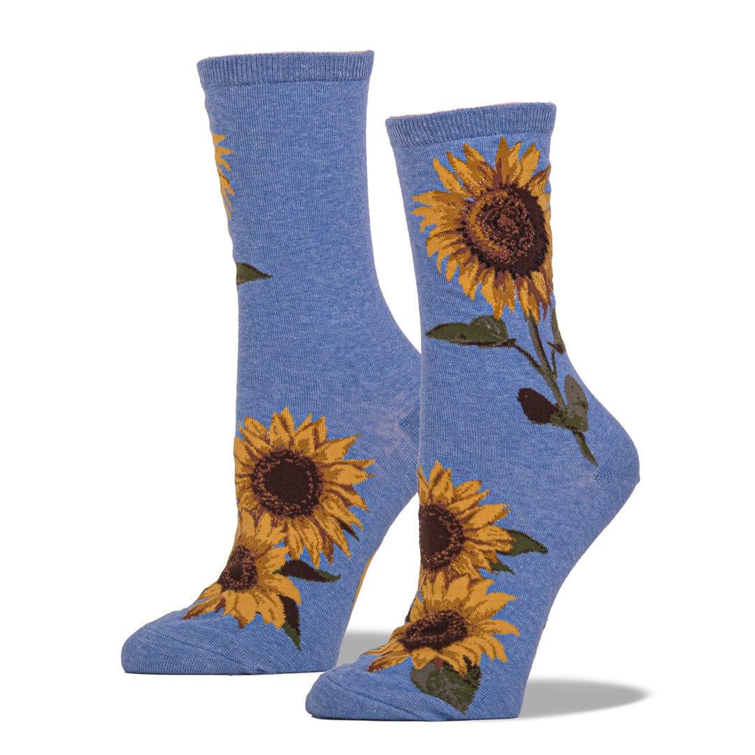 Sunflower Women&#39;s Crew Sock Blue