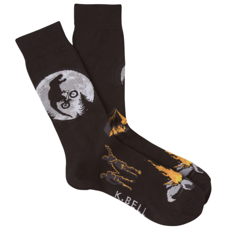 Tex Rex Ride Men's Crew Sock Black