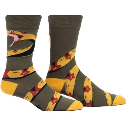 That's A Wrap Men's Crew Socks Grey