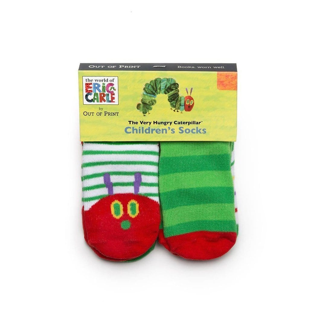 The Very Hungry Caterpillar Socks Children&#39;s Sock 12-24 months green