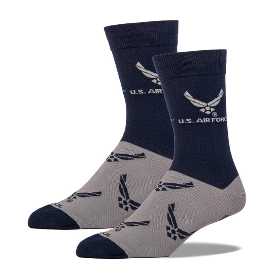 US Air Force Crew Sock Womens / Black