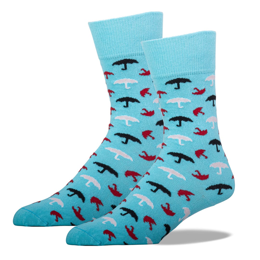 Umbrella Socks Crew Sock Blue / Women