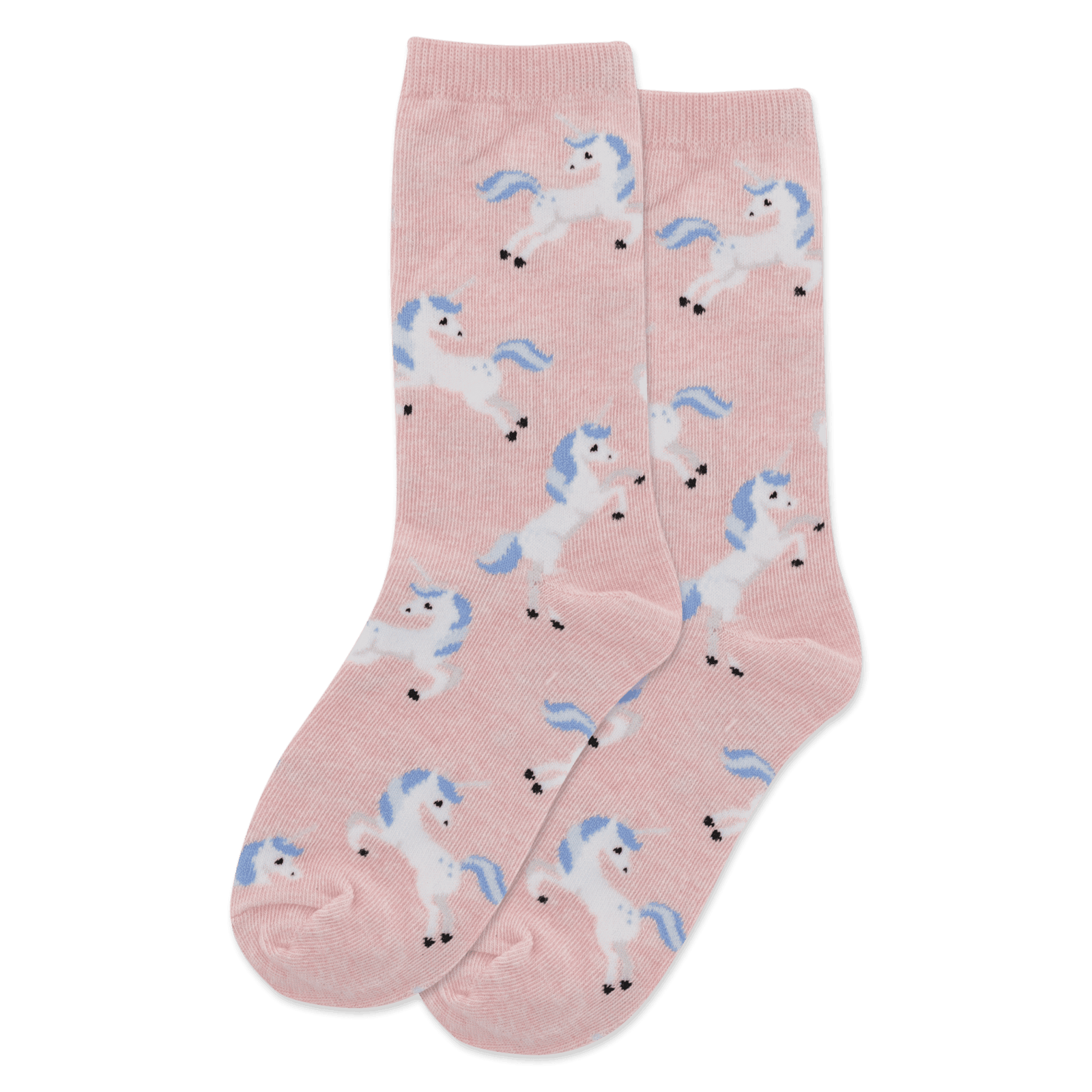 Unicorn Kid's Crew Socks Pink