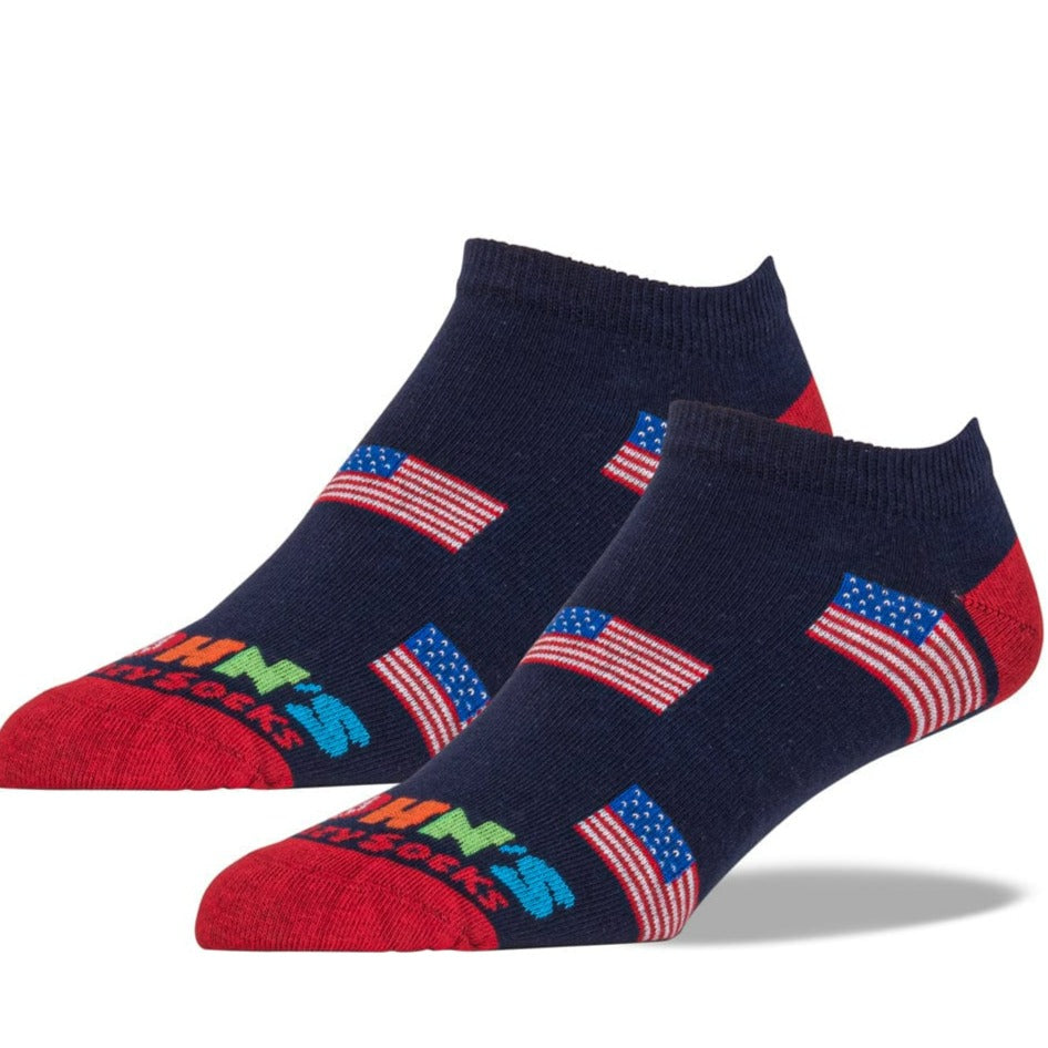 Unity Flag Unisex Low Cut Sock Navy