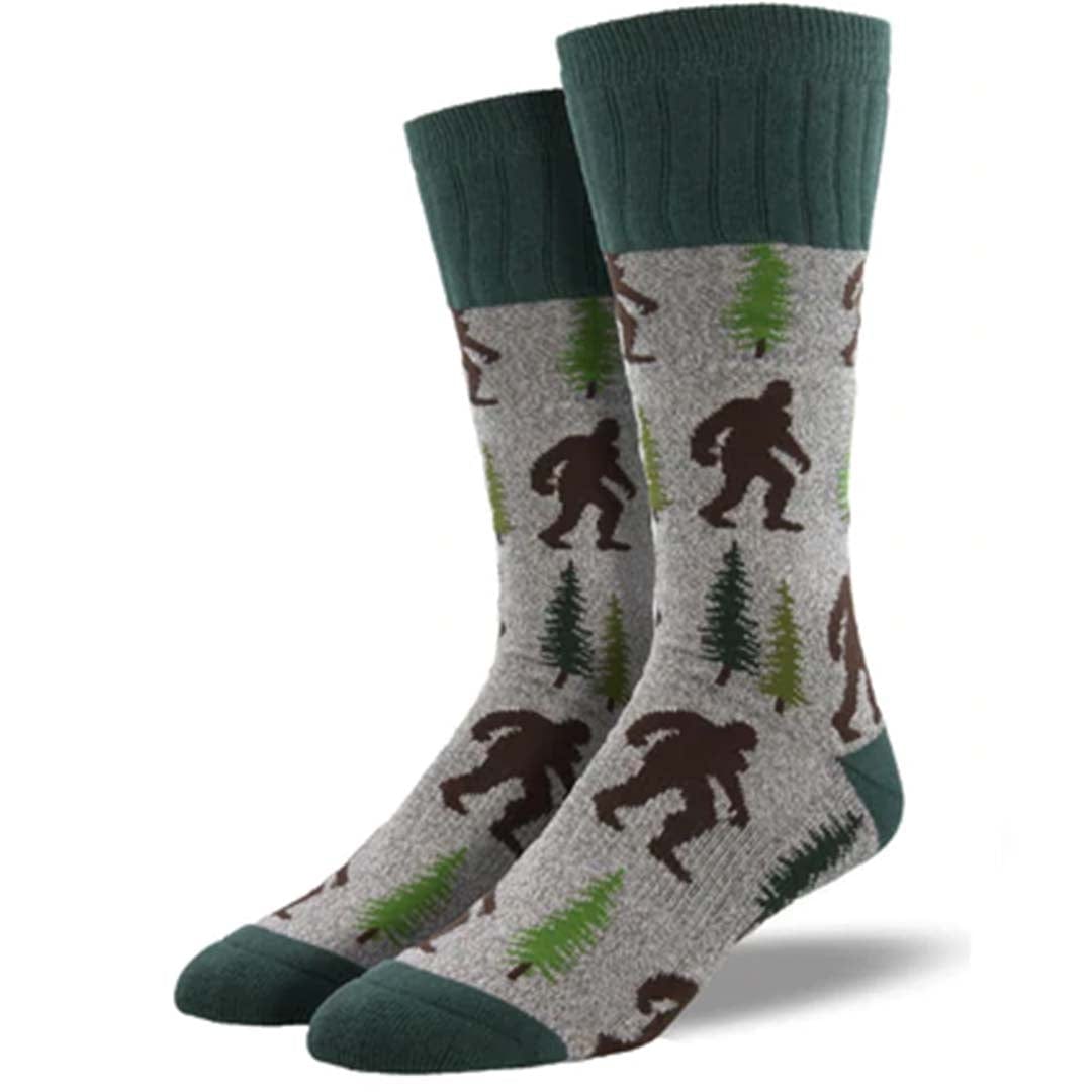Social Distancing Champ Men's Hiking Socks Grey