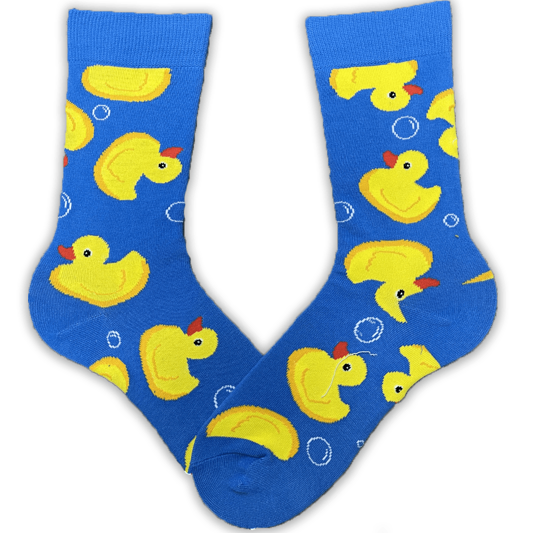 Rubber Duckies Women&#39;s Crew Sock SOTM Blue