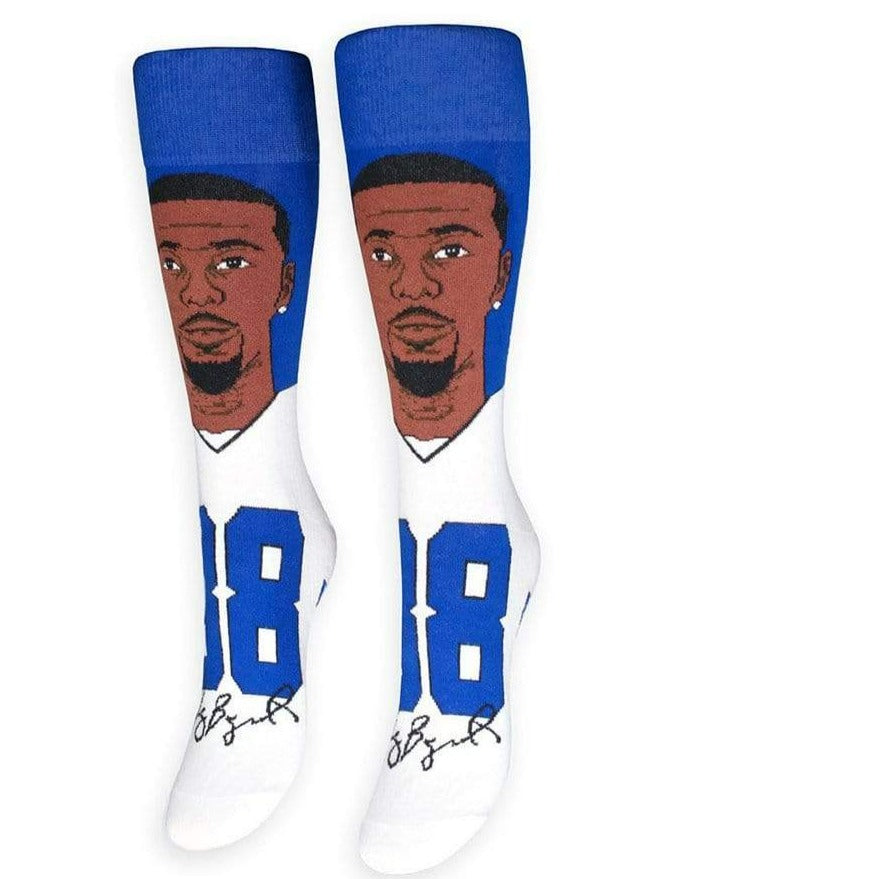 Dez Bryant Socks Unisex Crew Sock blue