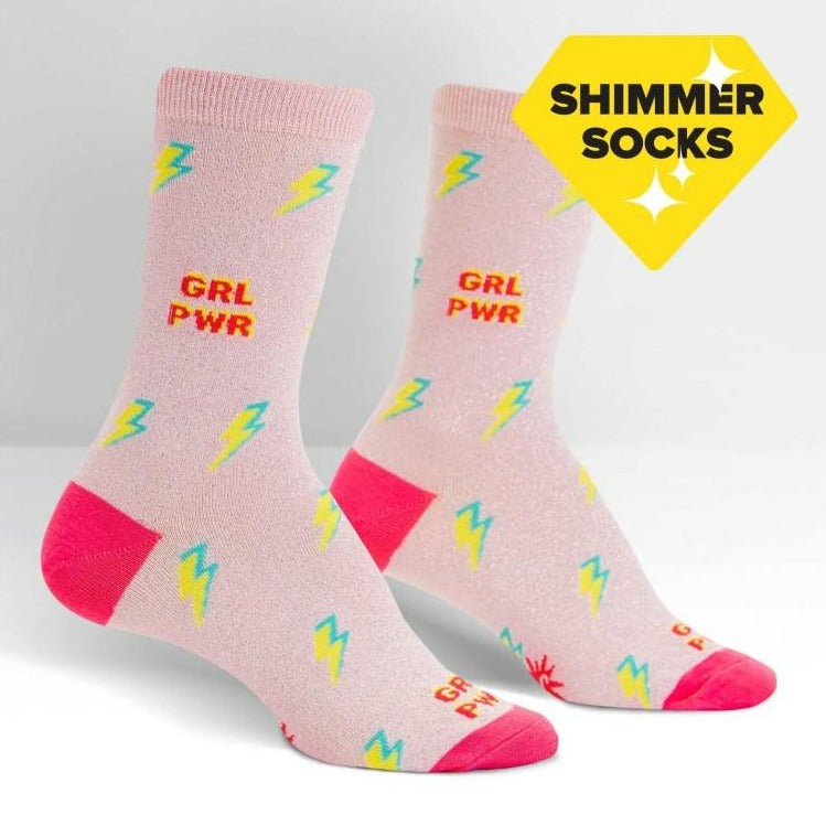 United We Shine Socks Women's Crew Sock Women's / Pink