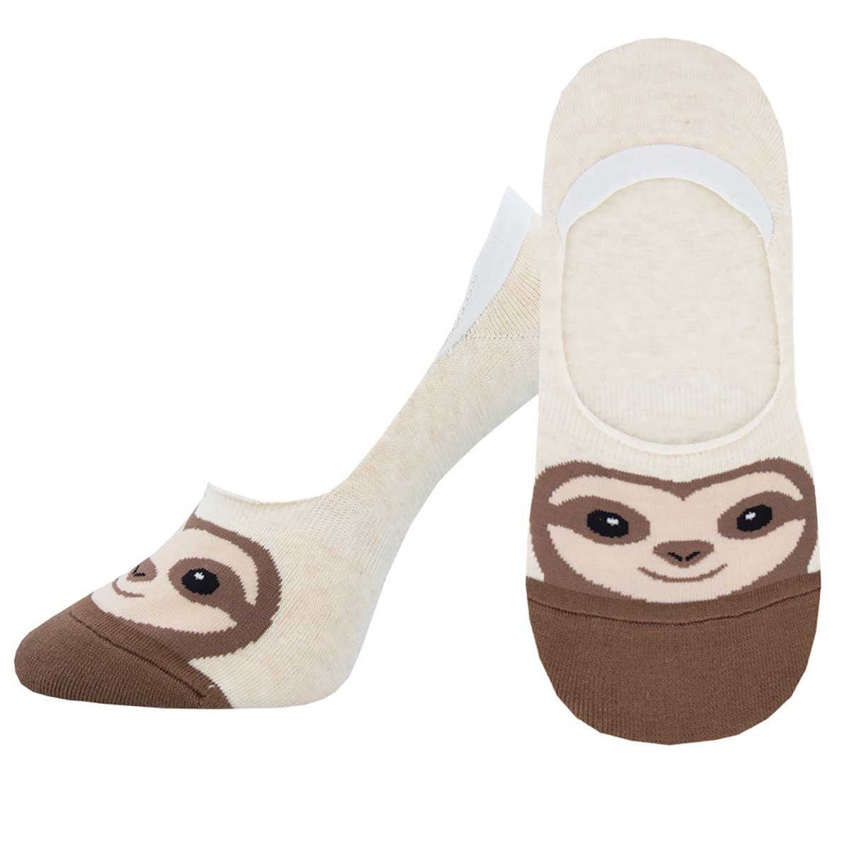 Sloth Women's Liner Socks Ivory