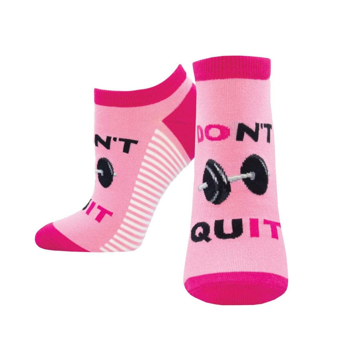 Don't Quit, Do It Women's Ankle Socks Pink