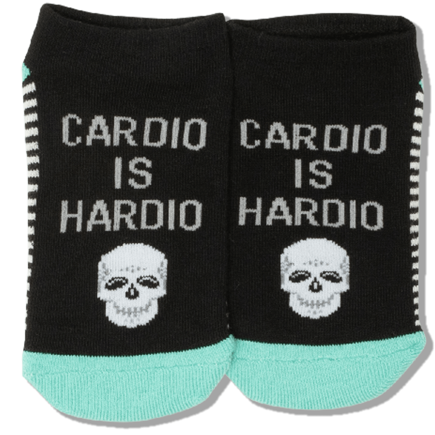Cardio is Hardio Socks Women's Ankle Sock Black