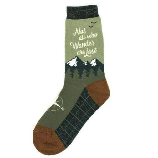 Wanderer Women's Crew Sock Green