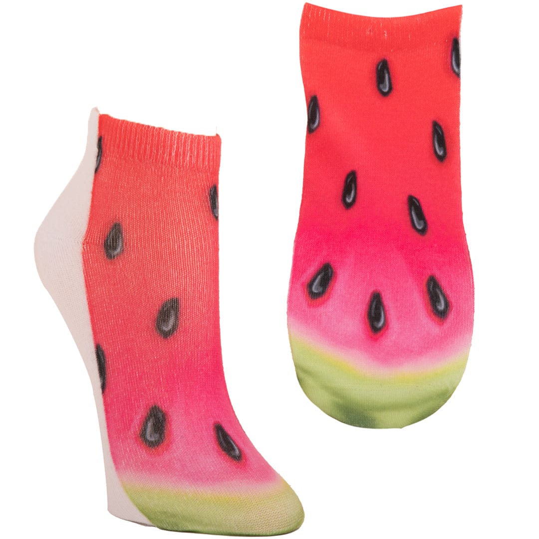 Watermelon Socks - Ankle Sock Pink