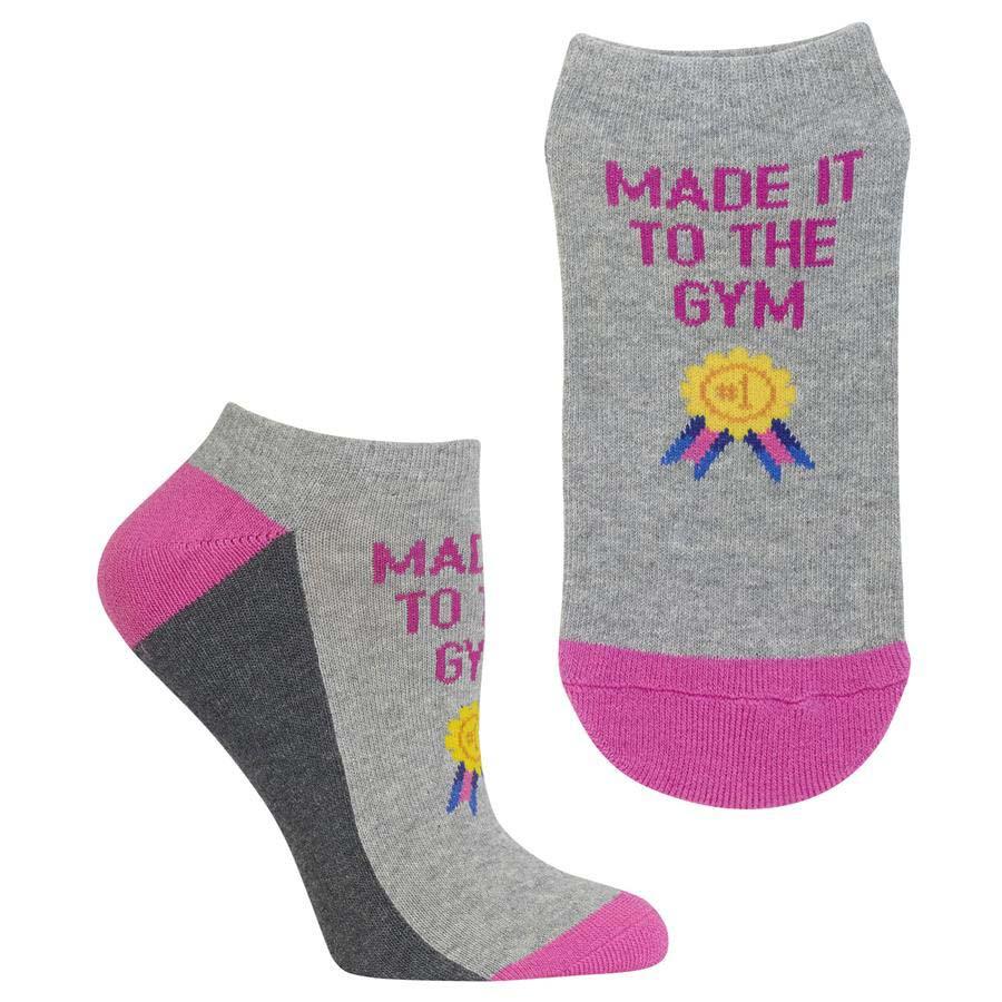 Made It To The Gym Women&#39;s Ankle Socks Grey