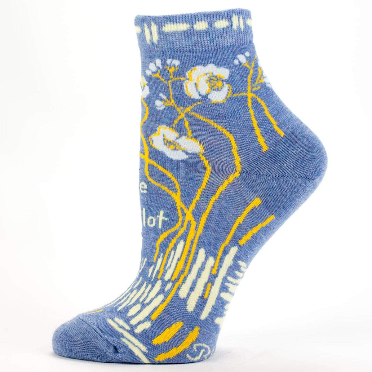 You&#39;re a Whole Lot of Lovely Socks - Women&#39;s Ankle Sock blue