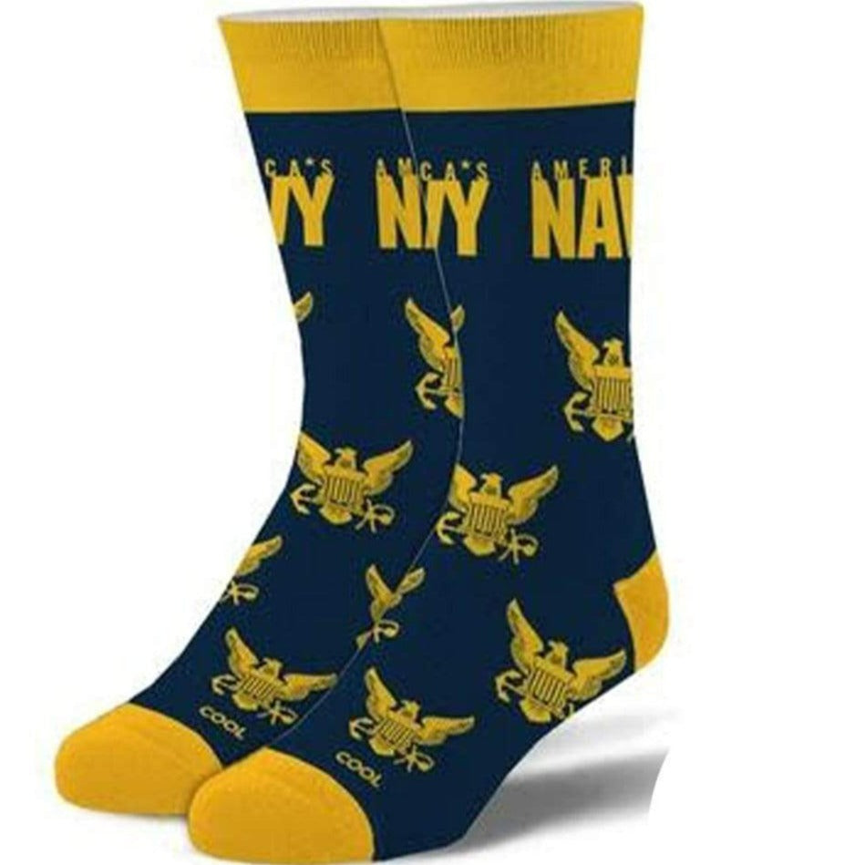 America's Navy Men's Crew Sock Men's / Blue